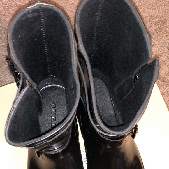 Burberry Biker Rubber Boots - Picture 9 of 14